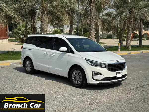 kia grand carnival 2020 (white) mileage 194650 km, basic option alloy wheel, sensors, bluetooth, ...