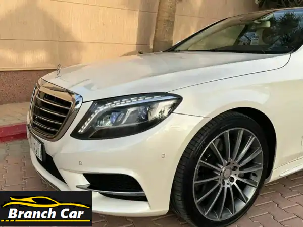 متوفر لدينا s class amg s500 الموديل 2015 حالة السيارة...