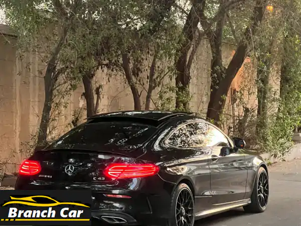 للبيع mercedes c43 coupe موديل 2017 ماشي 120000