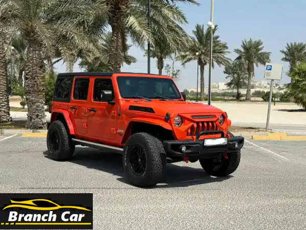 jeep wrangler sport plus 2020 (orange) mileage 31900 km, mid option alloy wheel, sensors, push ...