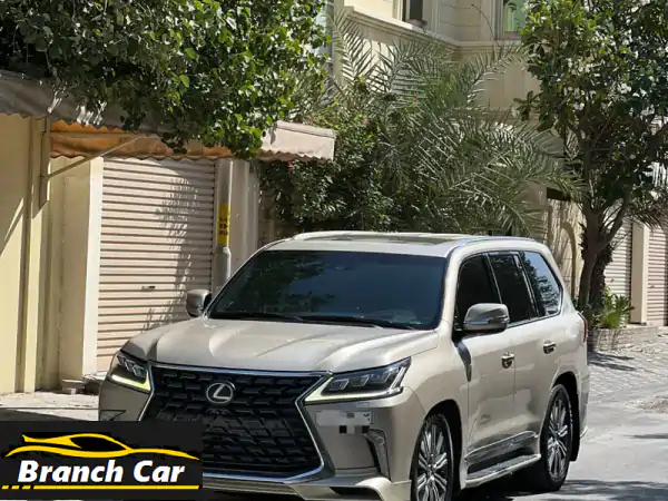 للبيع لكزس lx570 s موديل 2016 قاطع 115000 km