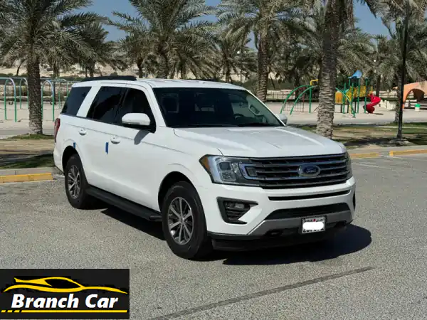 ford expedition xlt 2019 (white) mileage 117200 km, mid option alloy wheel, sensors, cruise ...