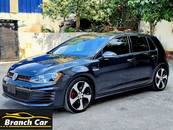 VOLKSWAGEN GOLF 7 GTI 2017 full 67000 miles اجنبية شبه جديدة