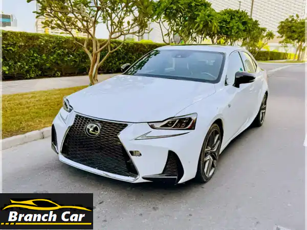 LEXUS IS 300 US Specifications Year2020 Engine3.0 L V6 WHITE