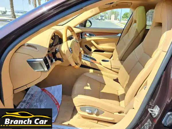 Porsche Panamera S 2014 brown