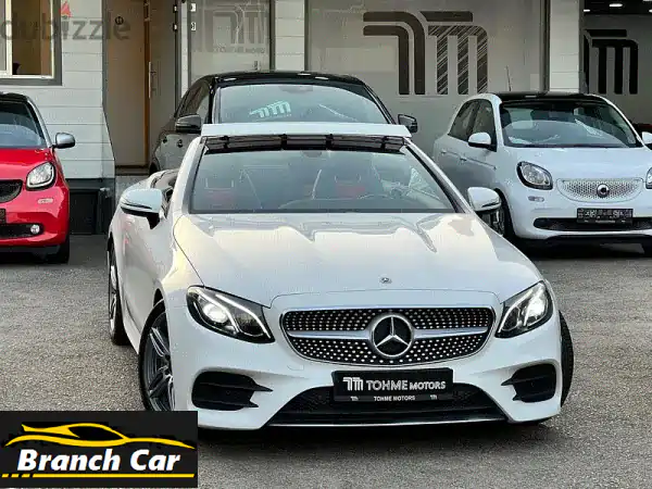 MERCEDES E200 CABRIOLET 2018, 42.000 Km ONLY, TGF LEB SOURCE !!!