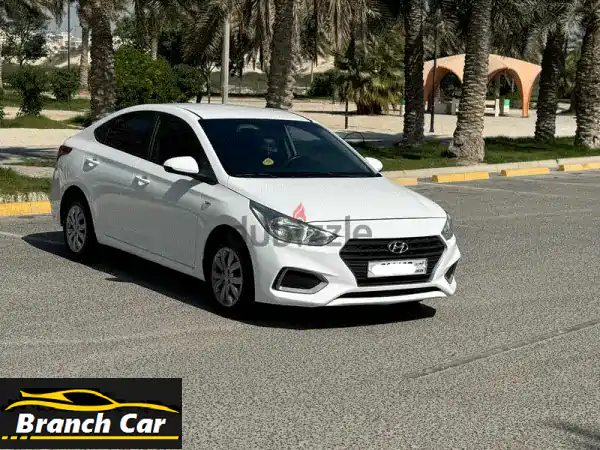 Hyundai Accent 2019 white