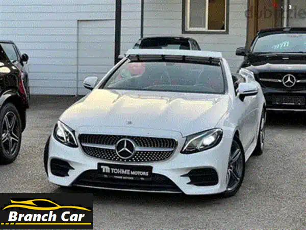 MERCEDES E200 CABRIOLET 2018, 42.000 Km ONLY, TGF LEB SOURCE !!!