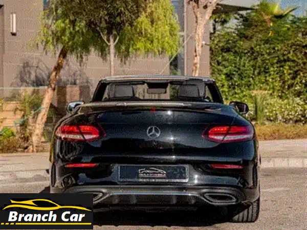 Mercedes C200 Cabrio 2019 , AMG Look. Only 40.000 Km