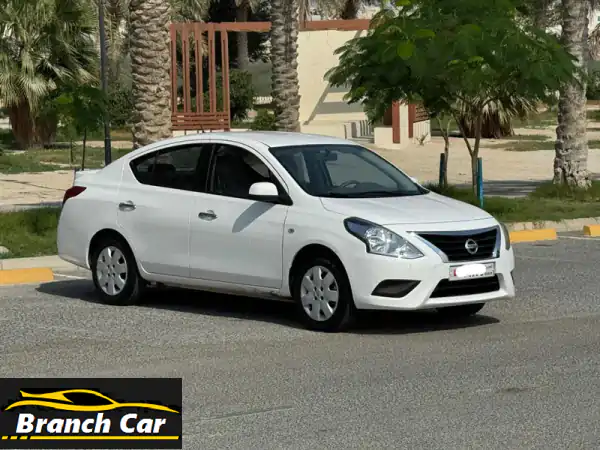 nissan sunny 2024 (white) mileage 6100 km, basic option bluetooth, sensors, 4 cylinders, 1.5 l ...