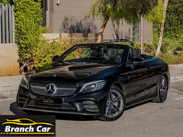 Mercedes C200 Cabrio 2019 , AMG Look. Only 40.000 Km