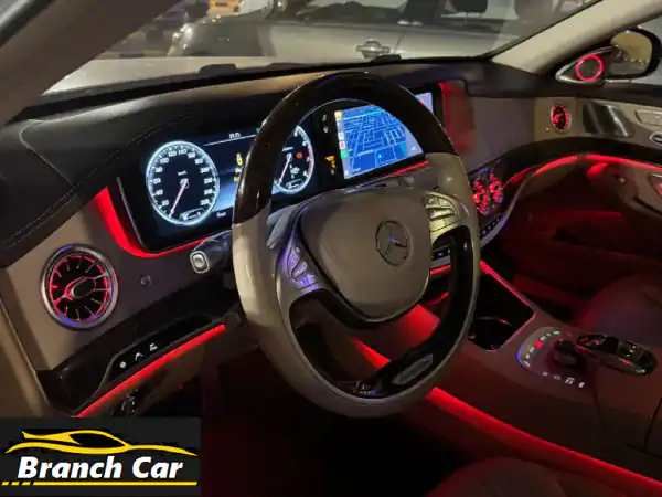 s5502015 جير أوتوماتيك بنزين الممشى 111 ألف كيلو مرسيدس (يخت) الموديل 2015 الفئة s550 اللون ...