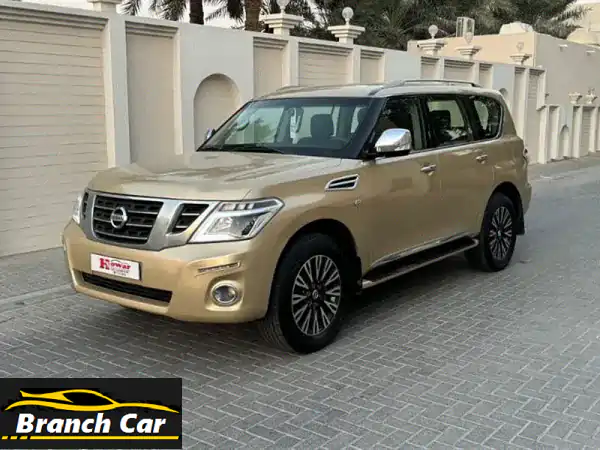 2014 model low mileage Nissan Patrol