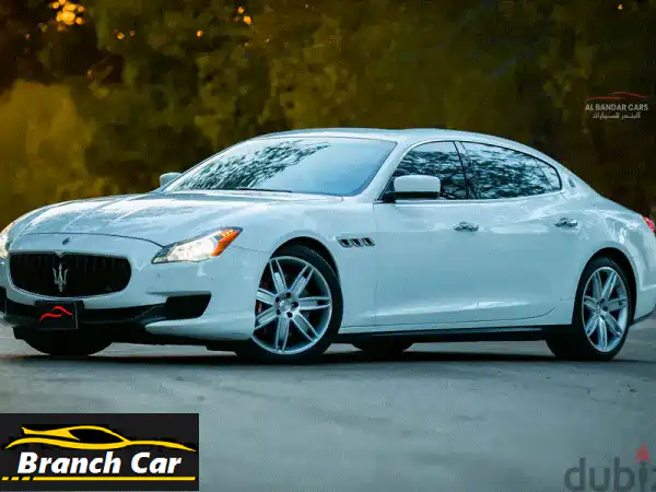 Maserati Quattroporte 2014  Great Condition  Powerful Drive