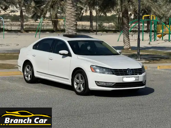 volkswagen passat 2015 (white) mileage 221450 km, full option alloy wheel, camera, cruise control, .