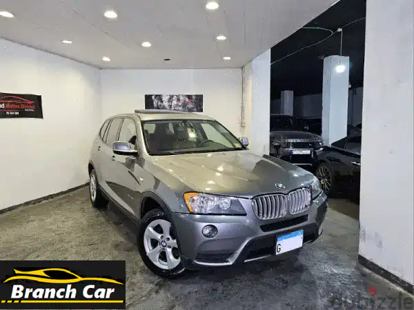 2012 BMW X32.8 XDrive Dark Greyu002 FBasket Leather Clean Carfax Like New