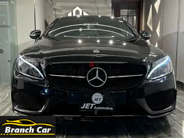 مرسيدس C180 AMG Night Edition 2018 - فابريقة - 84 ألف كم فقط!