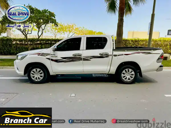 TOYOTA HILUX 2.0 L DOUBLE CABIN  Year2019 Engine2.0 L Odometer 49000
