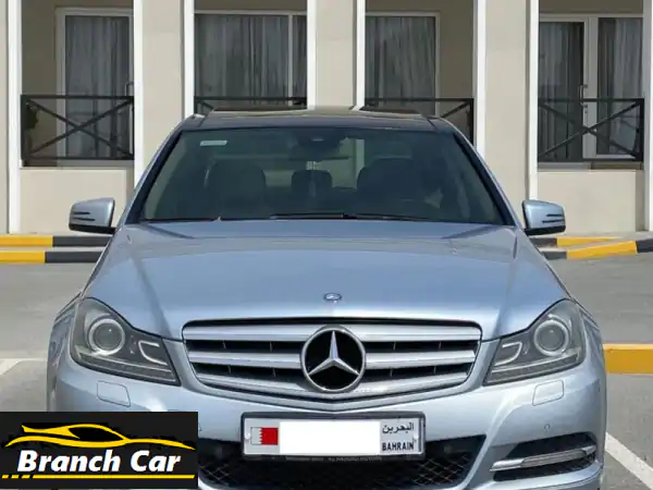 mercedes benz c200 year 2013 mileage 170 kms bahrain agent  well maintained registration 11/2024 ..