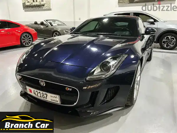 Jaguar FType S Coupe 2017 Mint Condtion Agent Maintained