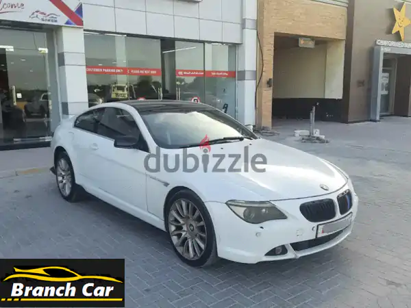 BMW 630 i Coupe model 2005 for