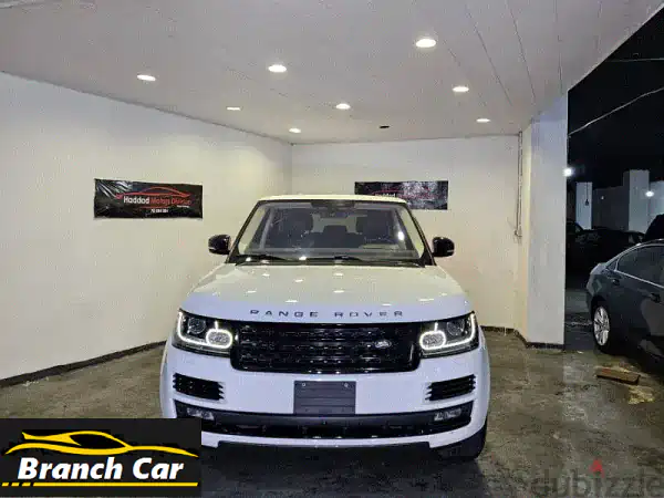 2016 Range Rover Vogue HSE Whiteu002 FBlack Leather Clean Carfax Like New!