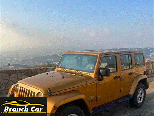 Jeep Wrangler sahara unlimited 2014