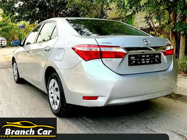 2014 Toyota Corolla excellent condition  مصدر الشركة لبنان