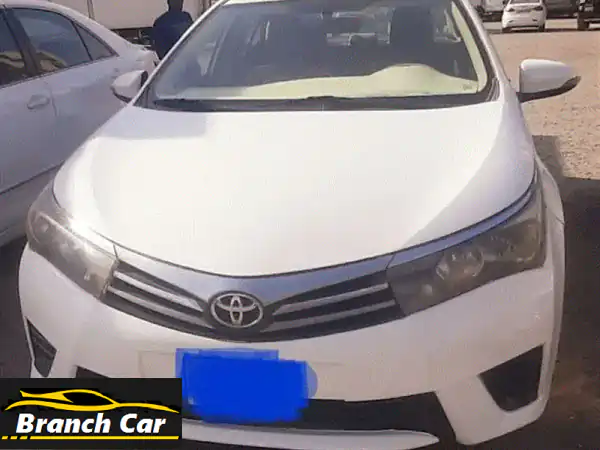 For Sale, Toyota Corolla 2015, Front left chessis little problem.