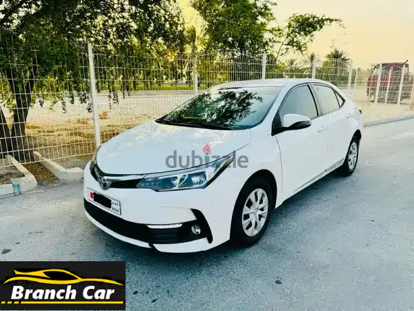 Toyota Corolla 2019 for sale, Cash or bank loan available
