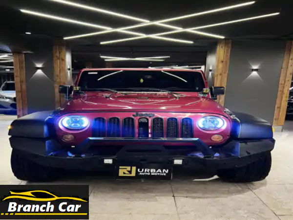 jeep  wrangler  3600 cc  موديل 2014  عداد 184,000  لون احمر فرش اسود  مرور مدينة نصر رخصة حتي 2/2025