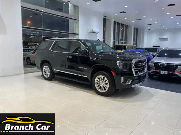 gmc yukon slt 2024 (black) mileage 16450 km full option alloy wheel, sensors, bluetooth cruise ...