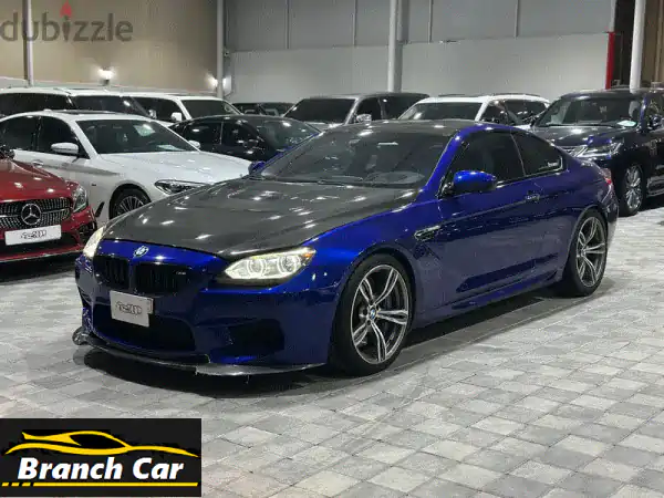 فرصة ذهبية! BMW M6 كوبيه 2014 أزرق - وكالة البحرين | Stage...