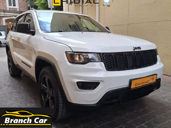 جيب جراند شيروكي 2019 بيضاء فاخرة بالتقسيط المباشر...