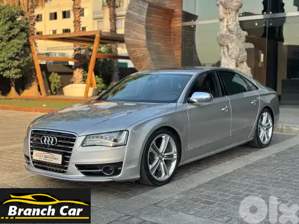 أودي S8 2013 فضية | بحالة الوكالة (Showroom Condition) | فخامة...