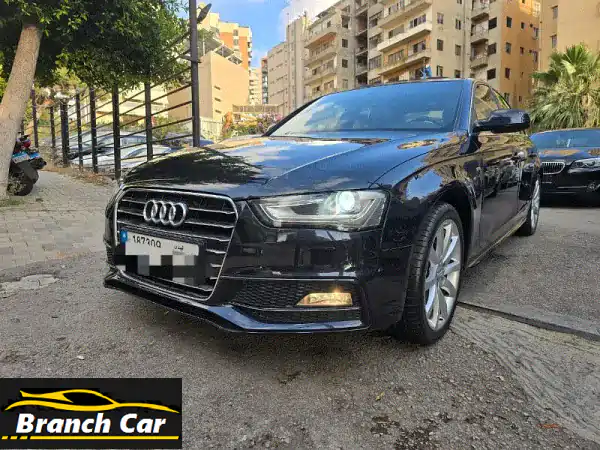 أودي A4 S-Line 2016 الفاخرة: سوداء بجلد تان، صيانة...