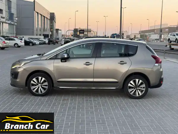 بيجو 3008 للبيع 2015 (ذهبي) بالبحرين | مالك واحد، تأمين 2025 - سعر قابل للتفاوض