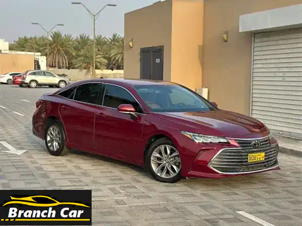 تويوتا أفالون 2019 XLE حمراء فاخرة: 56 ألف كم فقط!...