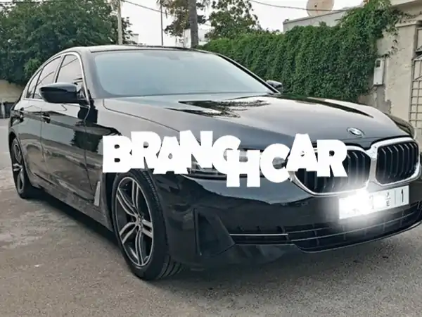 للبيع: BMW 520d 2021 الفئة الخامسة بالرباط | حالة الوكالة | صيانة حصرية