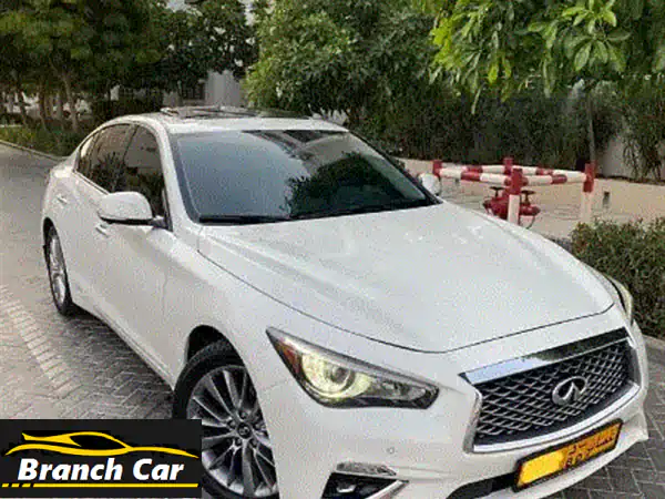 امتلك الفخامة! إنفينيتي Q50 2021 أبيض لؤلؤي | فل أوبشن،...