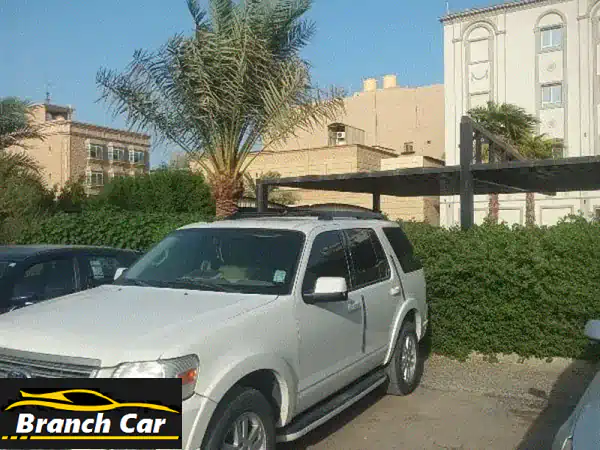 فورد اكسبلورر 2008 أبيض للبيع | صبغ وكالة، محرك جير...