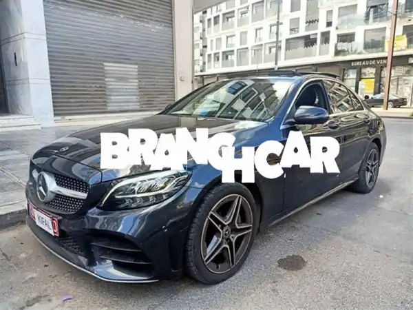 مرسيدس بنز الفئة C 300 de AMG Line 2020 هجينة للبيع...
