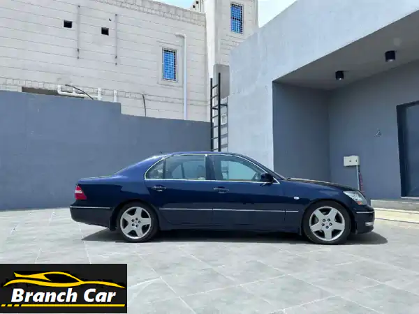 فرصة ذهبية: لكزس LS430 موديل 2005 | فخامة يابانية بمحرك وشاسيه بحالة الوكالة (جيربوكس يحتاج إصلاح) بسعر 28 ألف ريال سعودي