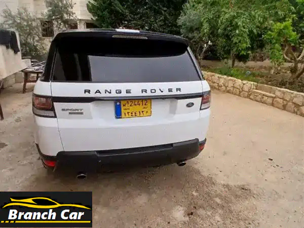 لاند روفر رينج روفر سبورت 2014 أبيض: فخامة وإطارات...