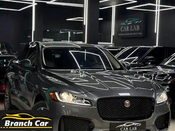 جاكوار F-Pace 2019 رمادي: فخامة، قوة، وحالة وكالة بضمان...