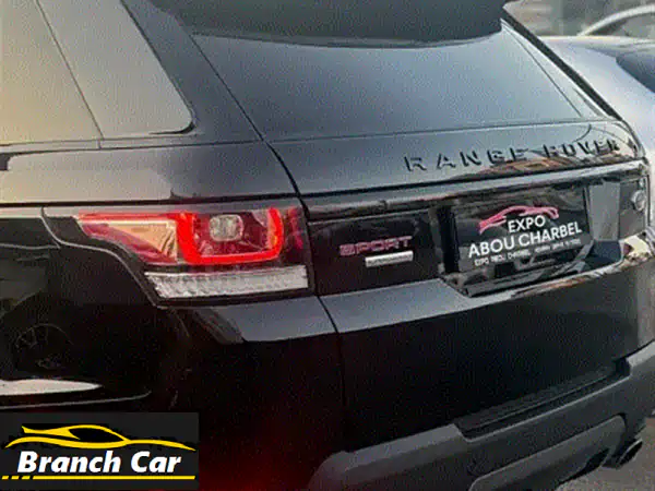 رنج روفر سبورت 2017 V8 Dynamic أسود | كارفاكس نظيف |...