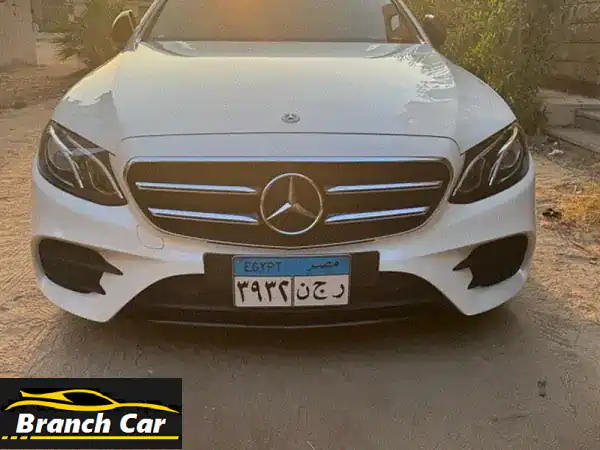 مرسيدس E300 AMG 2020 أبيض | فابريكا بالكامل | صيانات توكيل...