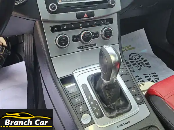 فولكس واجن باسات CC 2014: فخامة خليجية بانورامية - فول أوبشن جاهزة للانطلاق! (جلد أحمر/أسود، صيانة كاملة)