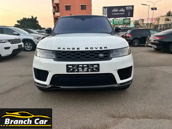 امتلك الفخامة: رنج روفر سبورت V6 سوبرتشارج HSE 2018 أبيض...