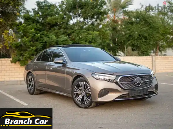 مرسيدس بنز E200n 2025 الجديدة | ضمان الوكالة، لون بني...